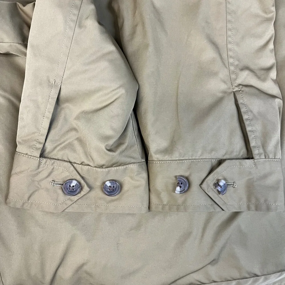Polo Ralph Lauren Harrington Jacket Men's Medium Tan Fleece Lined